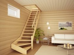 Изготовить и установить межэтажную лестницу из дерева можно самостоятельно