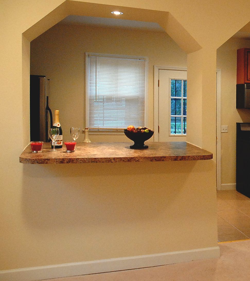 Барная стойка для кухни на подоконнике фото