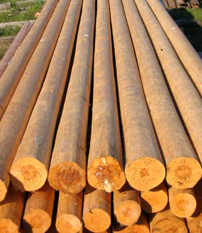 древесина для постройки