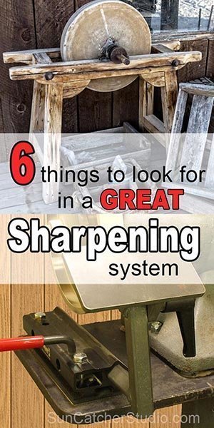 A great sharpening system allows you to quickly sharpen knives, chisels, and other woodworking tools.