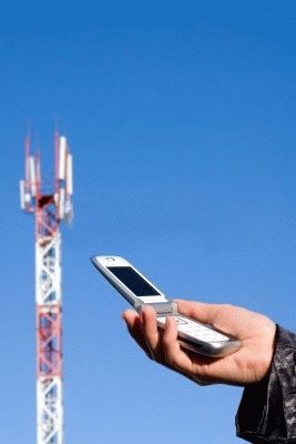 Эффективность антенны GSM в сотовом телефоне