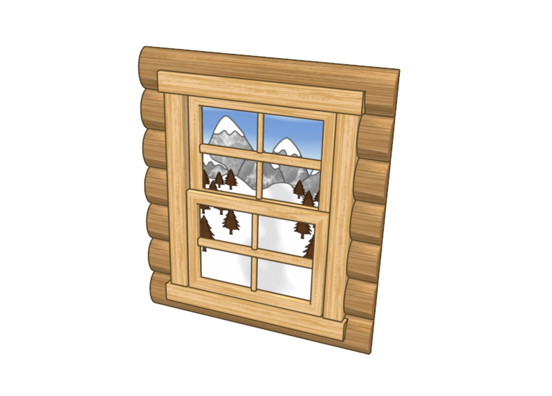 Yeti Mountain Window