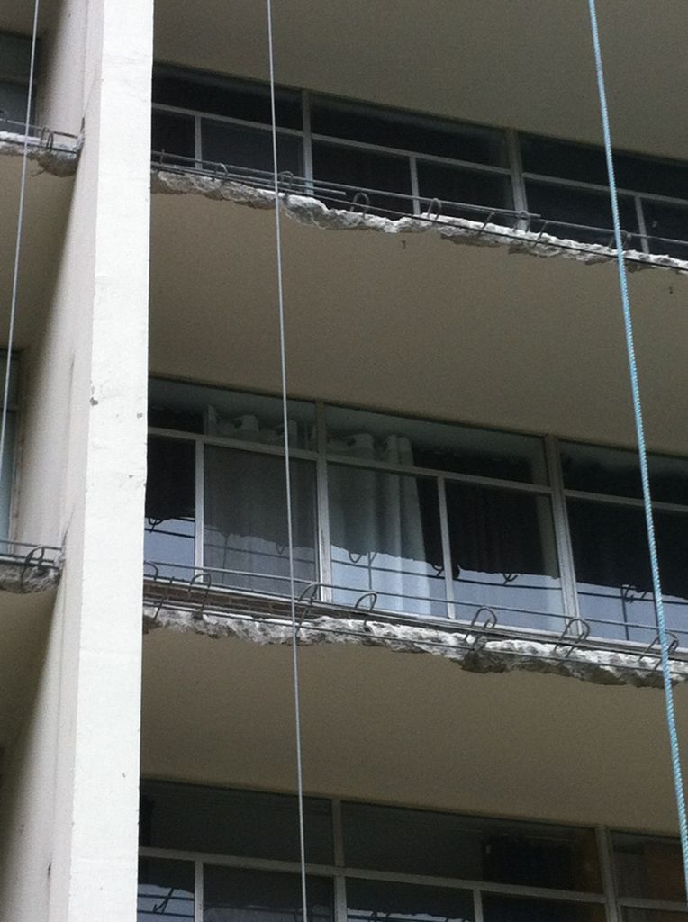 Removing balcony slab edges in order to repair corroded reinforcing is one of the most disruptive construction projects for a residential occupancy. This is an easily prevented problem with minor attention to detail during the design and construction process. 