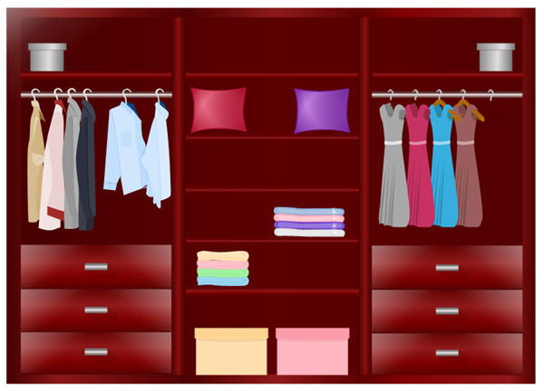 Red Wardrobe Design Example